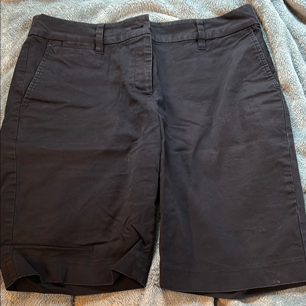 Talbots Navy Bermuda Shorts